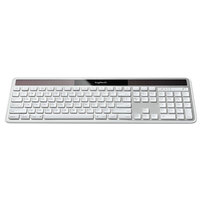 Logitech 920003472 Silver Full Size Wireless Solar Mac Keyboard