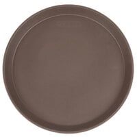 Cambro 1100CT138 Camtread® 11" Round Tavern Tan Non-Skid Serving Tray