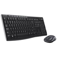 Logitech 920004536 MK270 Wireless Black Keyboard with Mouse