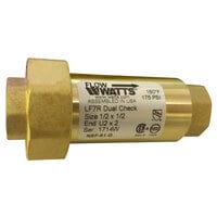 Fisher 1803 Inline Dual Check Valve 1/2 inch Female
