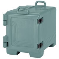 Cambro 1318CC401 Combo Carrier Slate Blue Insulated Front Loading Tray / Sheet Pan and Food Pan Carrier