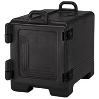 Cambro 1318CC110 Combo Carrier Black Front Loading Insulated Tray / Sheet Pan and Food Pan Carrier