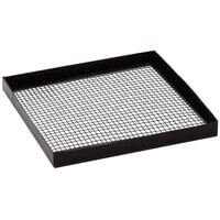 Merrychef 32Z4081 11 inch x 11 inch Black Teflon® Coated Perforated Bottom Basket