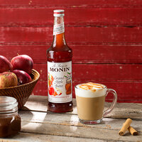 Monin 750 mL Premium Caramel Apple Butter Flavoring Syrup