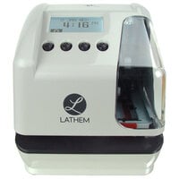 Lathem LT5000 Cool Gray Electronic Time and Date Stamp