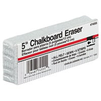 Charles Leonard 74555 5" Wool Felt Chalkboard Eraser