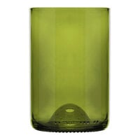 Libbey 97287 12 oz. Customizable Green Repurposed Wine Bottle Tumbler - 12/Case