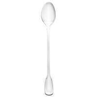 Walco 9304 Luxor 7 1/4 inch 18/10 Stainless Steel Extra Heavy Weight Iced Tea Spoon - 24/Case