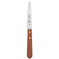 Mercer Culinary M26020 Praxis® 4 inch Paring Knife with Rosewood Handle