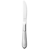 Walco WL8011 Art Deco 7 1/16" 18/10 Stainless Steel Extra Heavy Weight Solid Handle Butter Knife - 12/Case