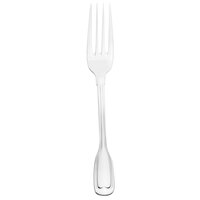 Walco 93051 Luxor 8 1/8 inch 18/10 Stainless Steel Extra Heavy Weight European Table Fork - 24/Case
