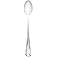 Walco PAC04 Pacific Rim 7 1/4 inch 18/10 Stainless Steel Extra Heavy Weight Iced Tea Spoon - 24/Case