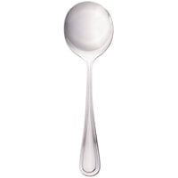 Walco PAC12 Pacific Rim 5 3/4 inch 18/10 Stainless Steel Extra Heavy Weight Bouillon Spoon - 24/Case