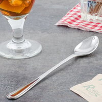 Walco 7904 Balance 8 7/16 inch 18/0 Stainless Steel Heavy Weight Iced Tea Spoon   - 24/Case