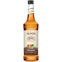 Monin Zero Calorie Natural Hazelnut Flavoring Syrup 750 mL