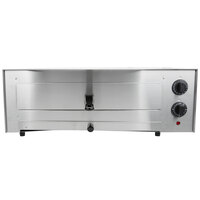 Avantco CPO16TS Stainless Steel Countertop Pizza / Snack Oven with Adjustable Thermostatic Control - 120V, 1700W