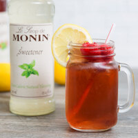 Monin 750 mL Zero Calorie Natural Sweetener Flavoring Syrup
