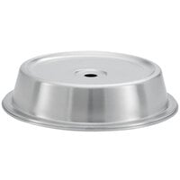 Vollrath 62305 9 11/16 inch to 9 3/4 inch Satin Finish Stainless Steel Dome Plate Cover - 12/Pack