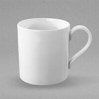 Villeroy & Boch 10-4510-1300 Modern Grace 7 oz. White Bone Porcelain Cup - 6/Case