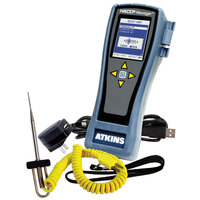Cooper-Atkins 93710 HACCP Manager Solo Thermocouple Thermometer Kit with Handheld and MicroNeedle Probe