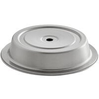 Vollrath 62329 12 7/16 inch to 12 1/2 inch Satin Finish Stainless Steel Dome Plate Cover - 12/Pack