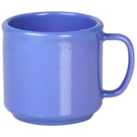 Thunder Group CR9035BU 10 oz. Purple Melamine Mug - 12/Pack