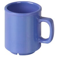 Thunder Group CR9010BU 8 oz. Purple Melamine Mug - 12/Pack