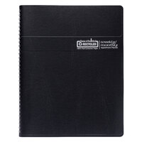 House of Doolittle 28302 8 1/2" x 11" Recycled Black Ruled Weekly / Monthly January 2023 - December 2023 Appointment Book
