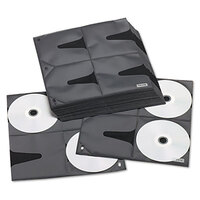 Vaultz VZ01401 2-Sided CD Refill Page for 3-Ring Binders - 25/Pack
