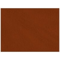 H. Risch, Inc. PLACEMATDX-HARBUTTERSCOTCH Harley 16 inch x 12 inch Customizable Butterscotch Premium Sewn Faux Leather Rectangle Placemat