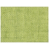 H. Risch Inc. PLACEMATDX-RATTANOLIVEGROVE 16 inch x 12 inch Olive Grove Premium Sewn Rattan Rectangle Placemat