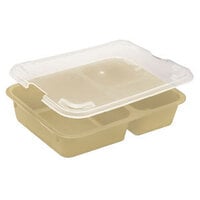 Cambro 853FCP161 Ambidextrous Co-Polymer Beige Insert Tray for Cambro 1411CP - 24/Case