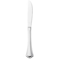Walco 95451 Sentry 9 1/4 inch 18/10 Stainless Steel Extra Heavy Weight Solid Handle European Table Knife - 12/Case