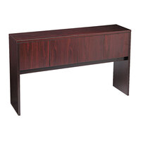 HON 105324NN 10500 Series 60" x 14 5/8" x 37 1/8" Mahogany Stack-On Storage Hutch