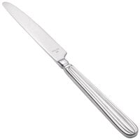 Walco 4045 Maremma 8 1/8 inch 18/0 Stainless Steel Heavy Weight Dinner Knife - 12/Case