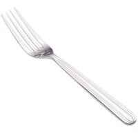 Walco 40051 Maremma 8 1/2 inch 18/0 Stainless Steel Heavy Weight European Table Fork - 12/Case