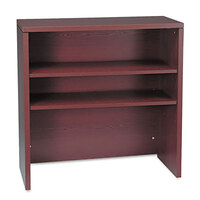 HON 105292NN 10500 Series Mahogany 2 Shelf Wood Bookcase Hutch - 36 inch x 14 5/8 inch x 37 1/8 inch