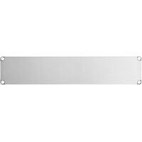 Regency Adjustable Stainless Steel Work Table Undershelf for 18 inch x 72 inch Tables - 18 Gauge