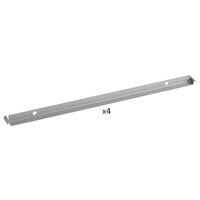 HON 919491 15 inch Single Cross Rail for Lateral Filing Cabinets - 4/Pack