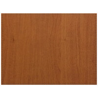 H. Risch, Inc. PLACEMATDX-SHERWOODMAPLE Sherwood 16" x 12" Customizable Maple Premium Sewn Faux Wood Rectangle Placemat