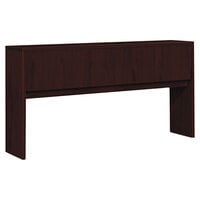 HON 10534NN 10500 Series 72" x 14 5/8" x 37 1/8" Mahogany Stack-On Storage Hutch