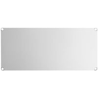 Regency Adjustable Stainless Steel Work Table Undershelf for 36" x 72" Tables - 18 Gauge