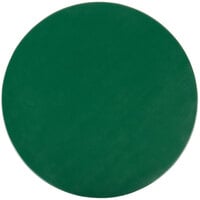 H. Risch, Inc. PLACEMATROUND-13GREEN 13" Customizable Green Vinyl Round Placemat