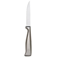 World Tableware 195 2472 9 1/4 inch Stainless Steel Steak Knife with Hollow Handle - 12/Pack