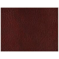 H. Risch, Inc. TABLEMAT17X13WINE 17" x 13" Customizable Wine Hardboard / Faux Leather Rectangle Placemat