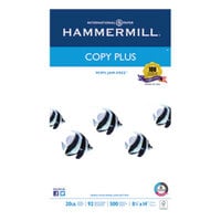 Hammermill 105015 Copy Plus 8 1/2 inch x 14 inch White Ream of 20# Copy Paper - 500 Sheets