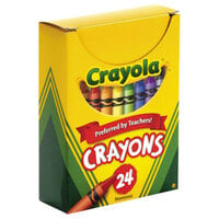 Crayola 520024 Classic 24-Count Assorted Crayon Tuck Box
