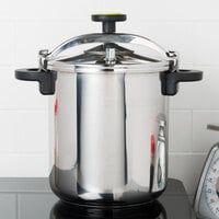 Matfer Bourgeat 013206 Monix 50 Cup (25 Cup Raw) 12.66 qt. (12 Liter) Stainless Steel Pressure Cooker