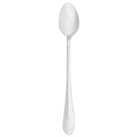 Walco 9804 Chalet 7 1/4 inch 18/10 Stainless Steel Extra Heavy Weight Iced Tea Spoon   - 24/Case