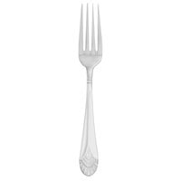 Walco 98051 Chalet 8 1/8 inch 18/10 Stainless Steel Extra Heavy Weight European Table Fork   - 24/Case